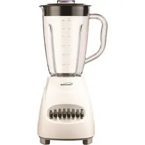 Brentwood  12-SPEED BLENDER W/ GLASS JAR- White