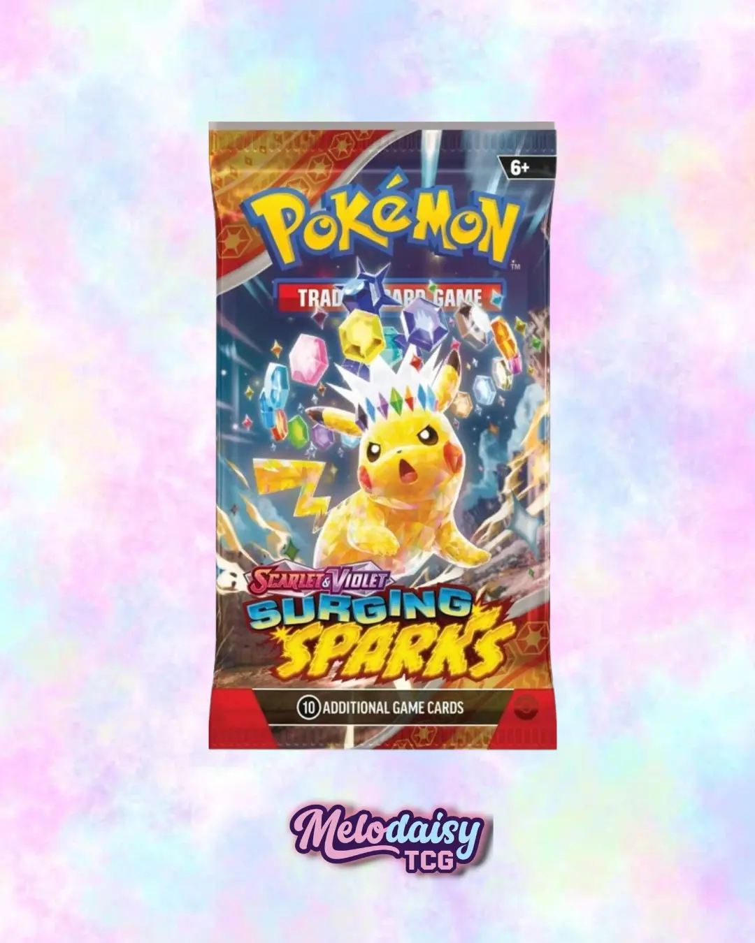 Surging Sparks Booster Pack - SV08: Surging Sparks (SSP) - TikTok Shop