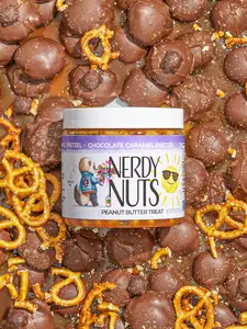 Chocolate Caramel Pretzel Peanut Butter Treat