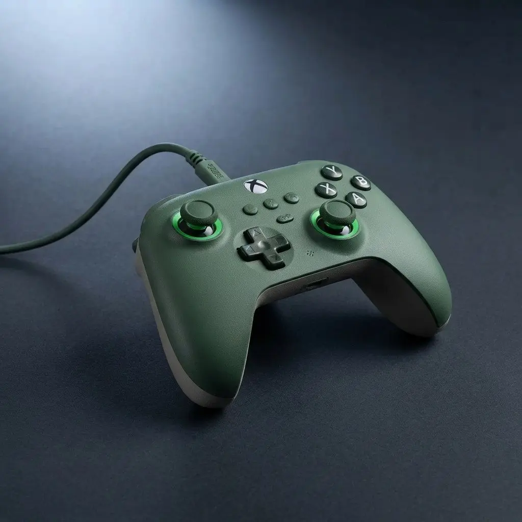 KR Pulse™ Hall Effect Wired Gaming Controller - Compatible with Xbox, PC