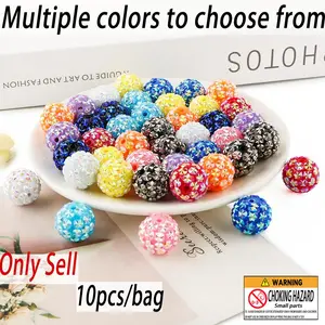 20mm Beads Making Kit, Acrylic Beads Mix, Colorful Beads for Diy Jewelry Making, Diy Accessories for Bracelet & Necklace Making, Handmade Gifts