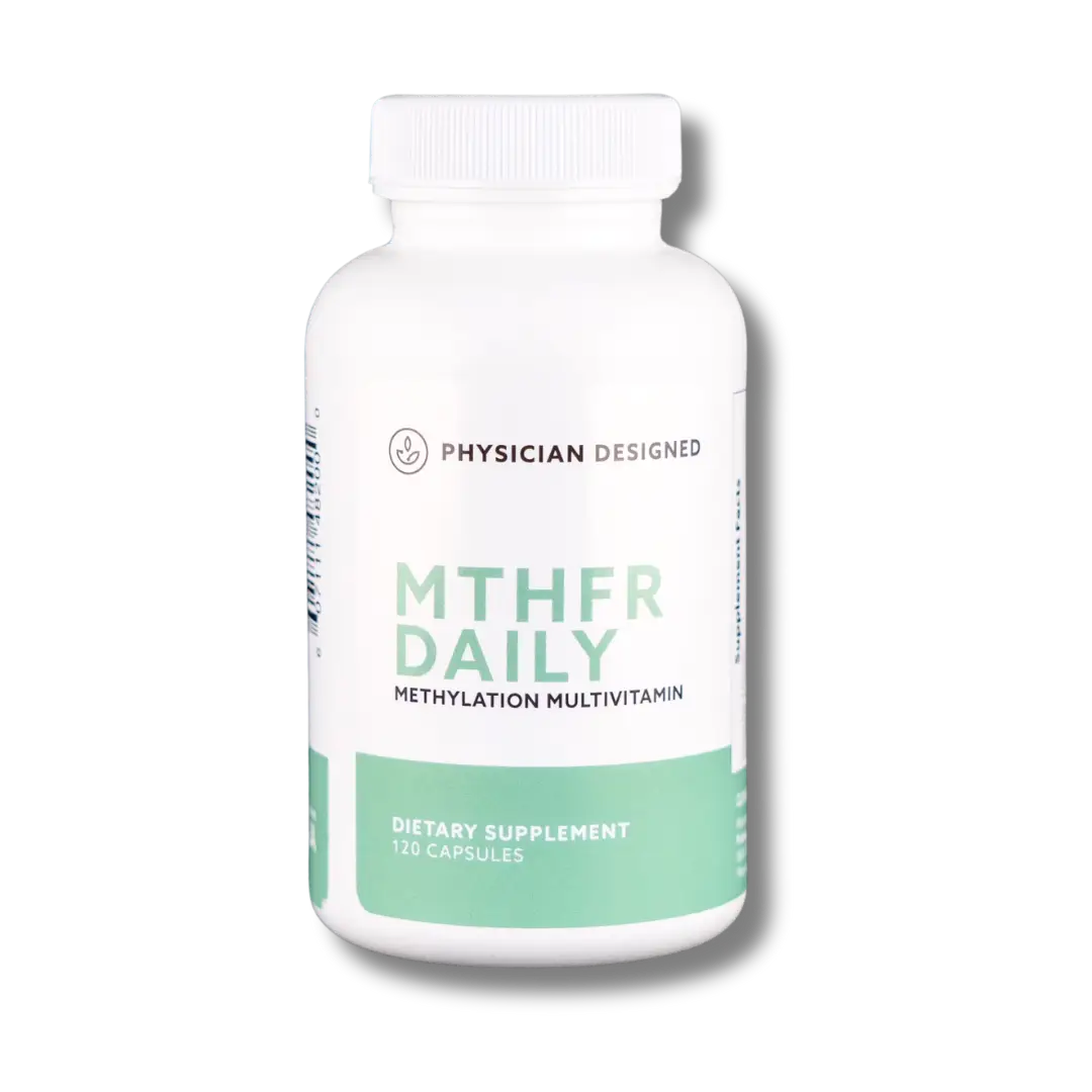 MTHFR Daily Methylation Multivitamin Physician Designed | B Vitamin Complex Methylation Support Energy Production Supplement