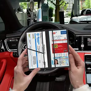 Magnetic Car Glove Box Organizer, Car Organization Supplies, Essential Document Wallet for Men & Women, Pet Card Holder, Perfect Gift for Birthdays