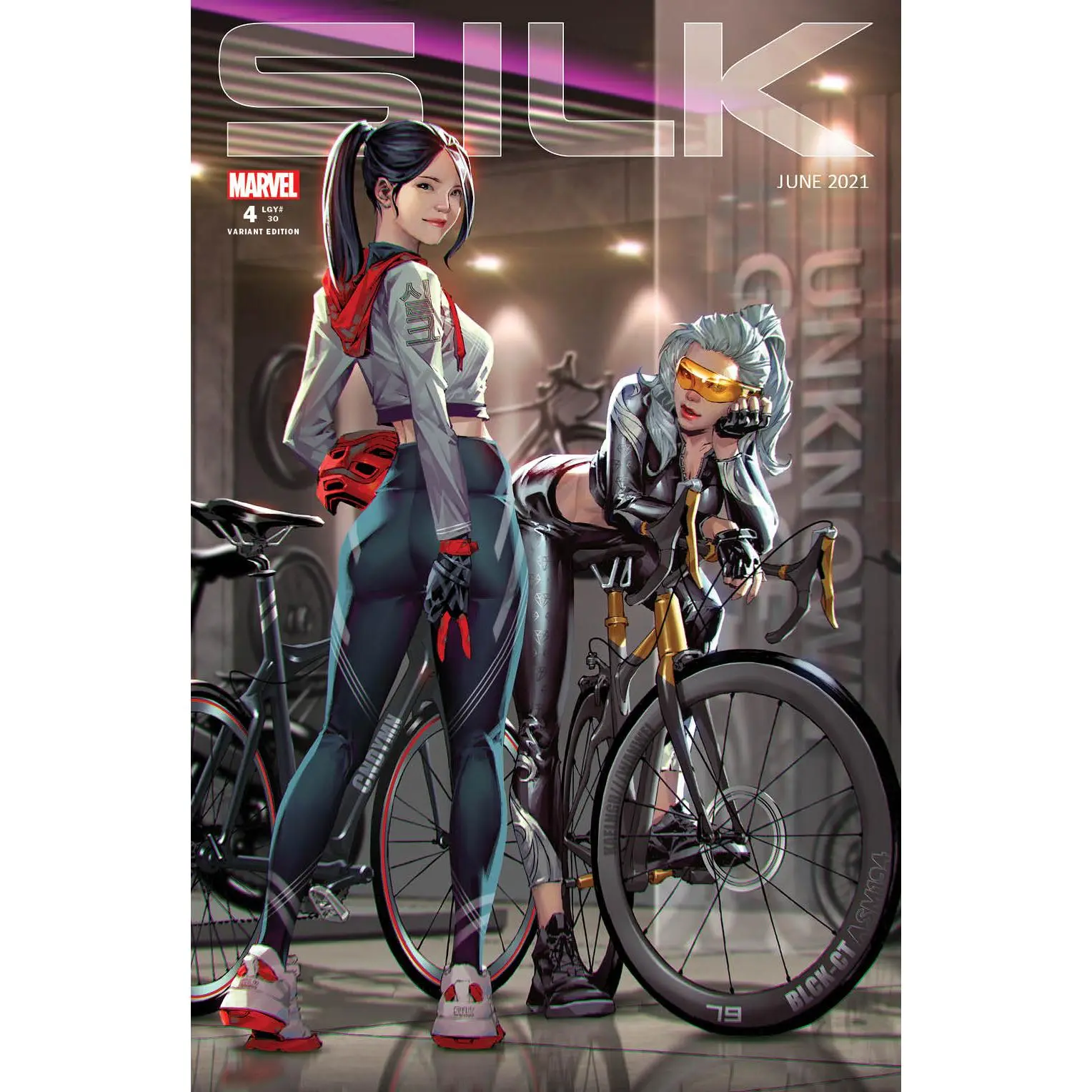 Silk #4 (Of 5) Comic Book, Unknown Comics Kael Ngu Exclusive Variant, Release Dates 06/23/2021 & 07/28/2021
