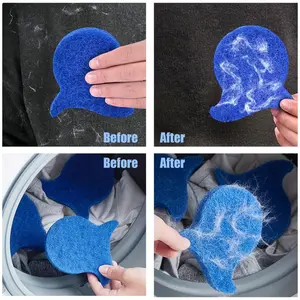 5-piece set, pet hair remover for laundry, latest dog hair remover for laundry, pet hair removal ball for washing machine, reusable hair and fluff catcher, wet and dry dual-use pet hair catcher