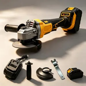 Cordless Electric Angle Grinder, Rechargeable Multifunctional Tool, Cutting Grinding Polishing, Durable Blade, Portable For Metal Wood Working