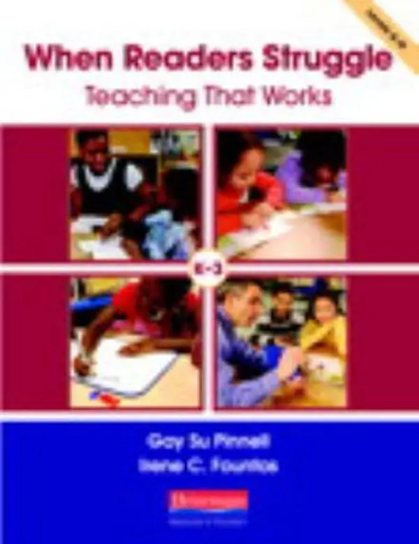 USED Book - When Readers Struggle: Teaching That Works (Benchmark & LLI) by Irene Fountas (Paperback) - english