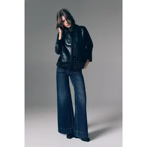 H&M Wide High Waist Jeans