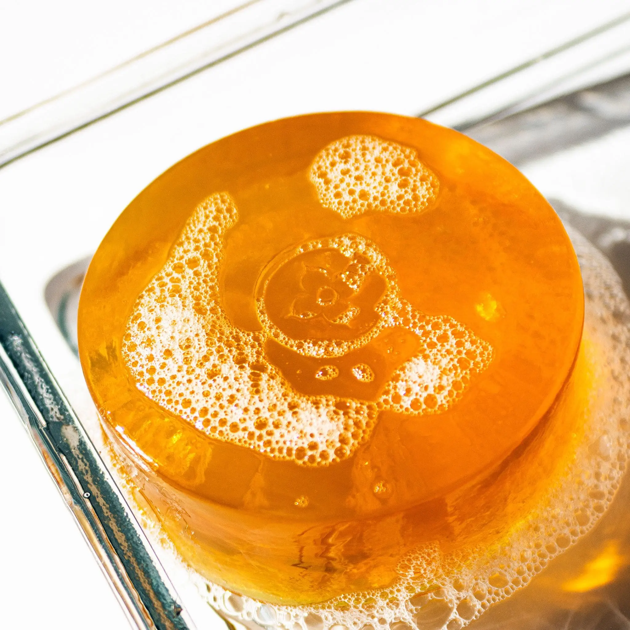 MIRAI Purifying & Deodorizing Soap Bar – Japanese Persimmon & Green Tea – Natural Body Odor Solution for Old People, Men & Women – Nonenal Control with Camellia Seed Oil & Collagen – Gentle for All Skin Types