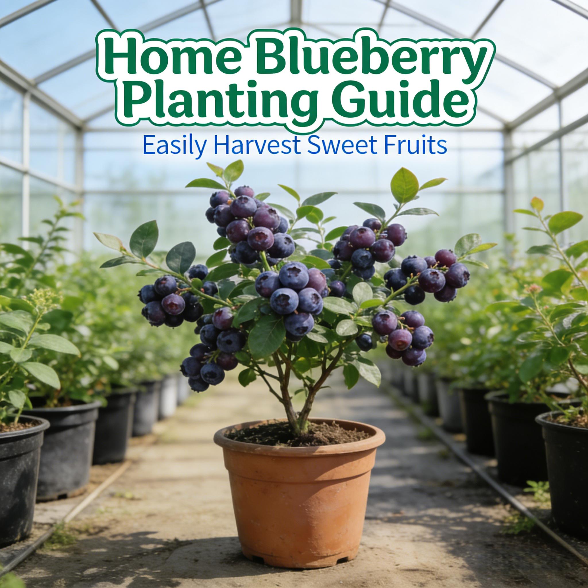 Heirloom Blueberry Seeds – Grow Your Own Berry Plant at Home, Easy Care for Beginners, Suitable for Outdoor Garden and Large Pots Heirloom Blueberry Seeds – Grow Your Own Berry Plant at Home, Easy Care for Beginners, Suitable for Outdoor Garden and Large Pots