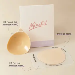 Minikit Silicone adhesive bra seamless sticky invisible push up bra for tank top.Dress for womenswear Comfort bras straplessbra push bra wireless bras for women minimizer bra Push Up Lace Minimalist
