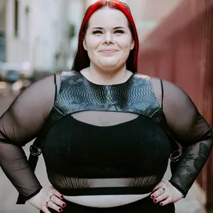 Faux Leather Snakeskin Harness