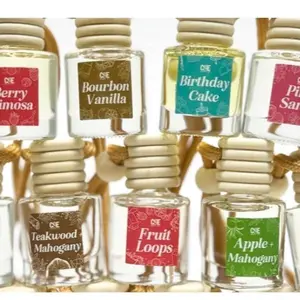 Scented car air refresher