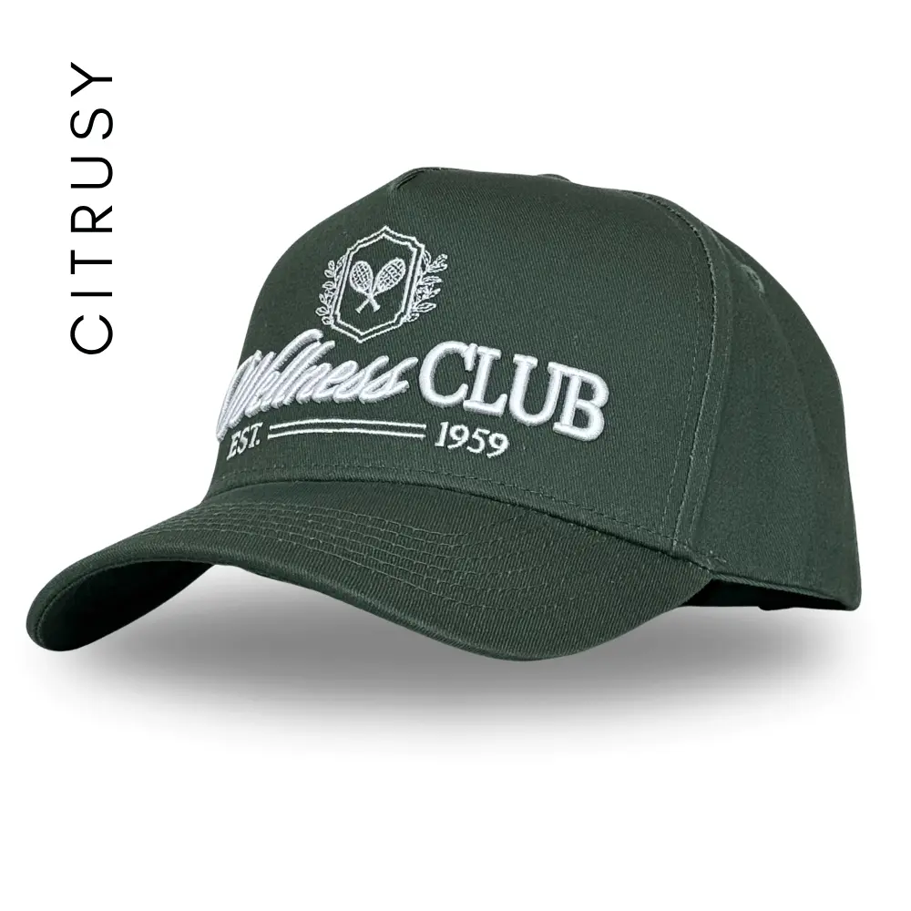 WELLNESS CLUB TRUCKER HAT - GREEN WELLNESS CLUB TRUCKER HAT - GREEN