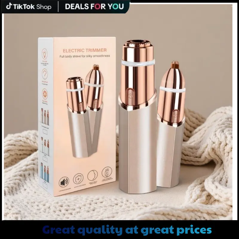 Facial & Eyebrow  Hair Remover Brow Shaper - Painless,Portable & Perfect for Travel!