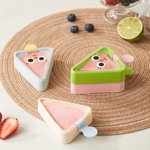 Triangle-Shaped Popsicle Molds with Sticks, Reusable And, Perfect for Making Ice Pops in The Kitchen