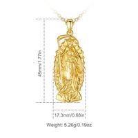 Style A Gold Santa Muerte Iconic Figure