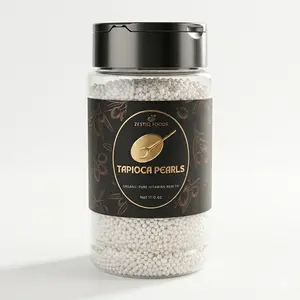 100% Organic Tapioca Pearls – Perfect for Bubble Tea, Smoothies & Desserts | 11 oz