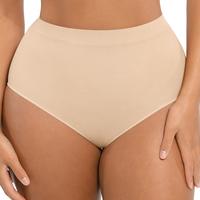 High Waisted Panties-Light Beige