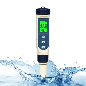 2025 TDS Digital Water Meter - 4-in-1 TDS, EC, and Temperature Meter (°C,°F) 0-9990 ppm, Ideal for Drinking Water, Aquariums, Hydroponics, RO/DI Systems.Swimming Pool Safety