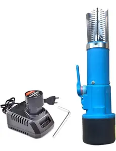 12v Electric Fish Skin Scaler Descaler Scale Scraper Knife,304 Stainless Steel Fish Scale Scraper Stainless Steel Soap,Professional Set of Seafood Tools