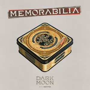ENHYPEN – DARK MOON SPECIAL ALBUM ‘MEMORABILIA’ [Moon Ver] Official K-Pop CD + Keychain + ID Card Set + Name Card Set + Photocards + Stickers