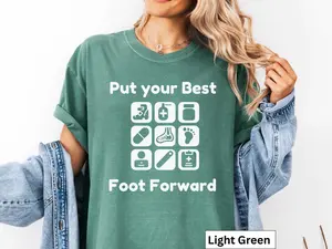 Podiatry Shirt, Foot Doctor t-Shirt, Podiatrist t-shirt,  Podiatry Staff Shirt, Podiatry Office Shirt