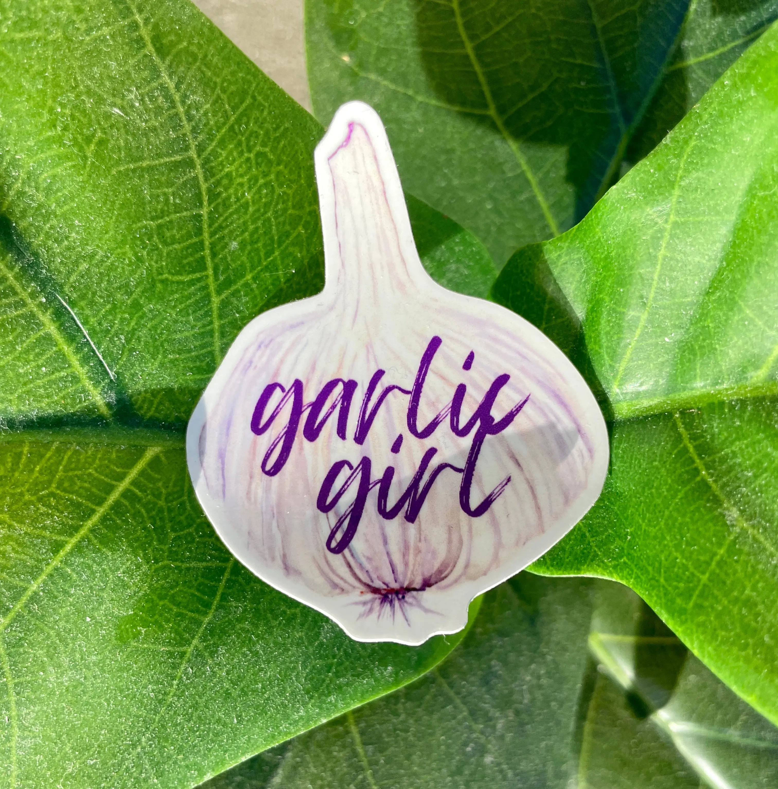 Garlic Girl Sticker Garlic Girl Sticker