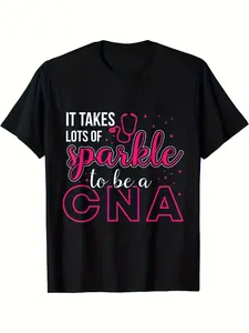 This CNA Nursing T-Shirt, Suitable for Both Men And Women, Features a Vibrant Design And Is Made of 220G Pure, Perfect for Summer