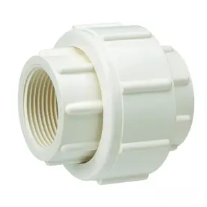 Homewerks Schedule 40 1-1/2 in. FIP x 1-1/2 in. D FIP PVC Union – Durable Plumbing Fittings for Leak-Free Connections