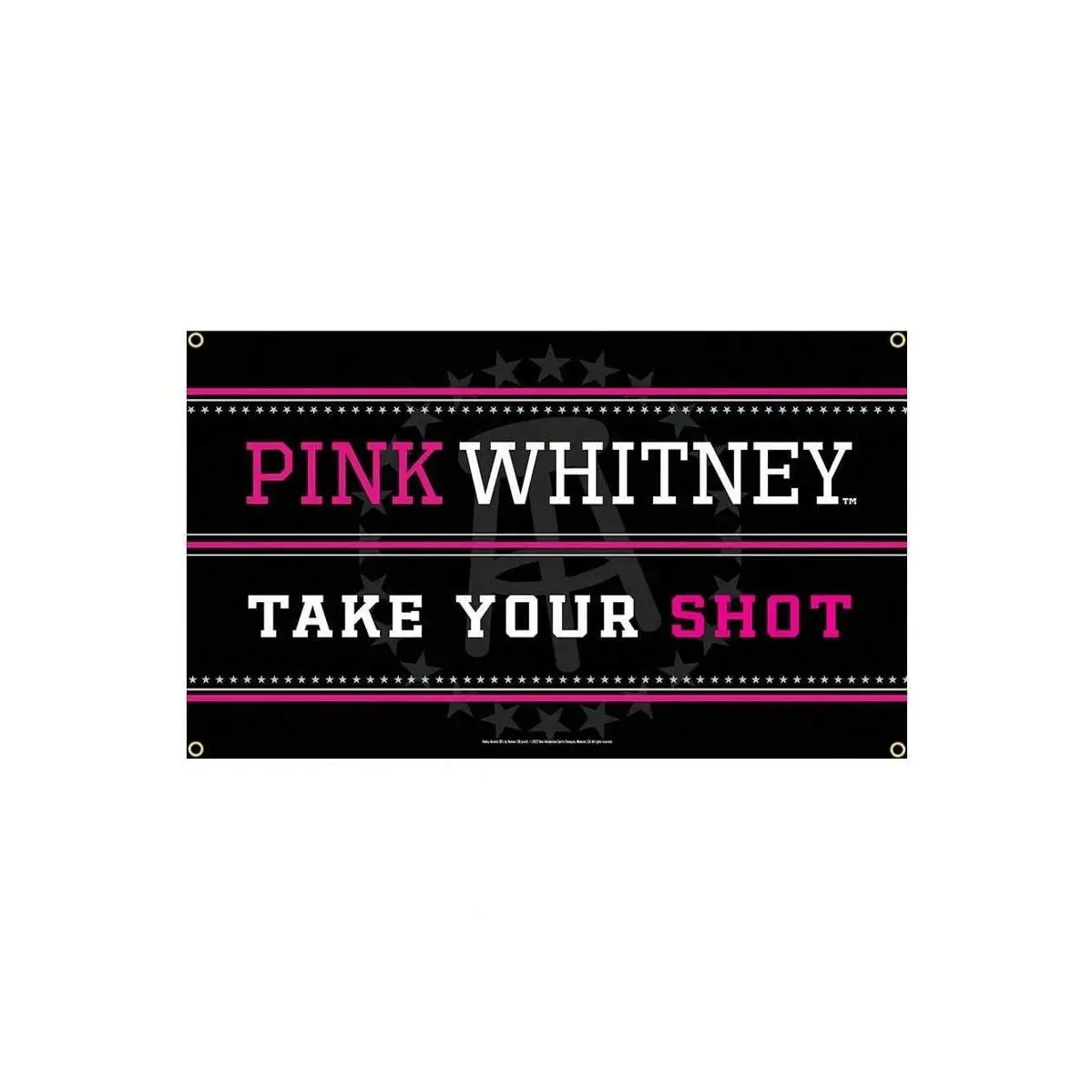 1-Piece Pink Whitney "Take Your Shot" Funny Printed Polyester Fiber Tapestry - Rectangular Plaid Design, Multicolor Home Decor for Bar Man Cave, Christmas Decor with Single Bag, Animals City Geometric Traditional Themes
