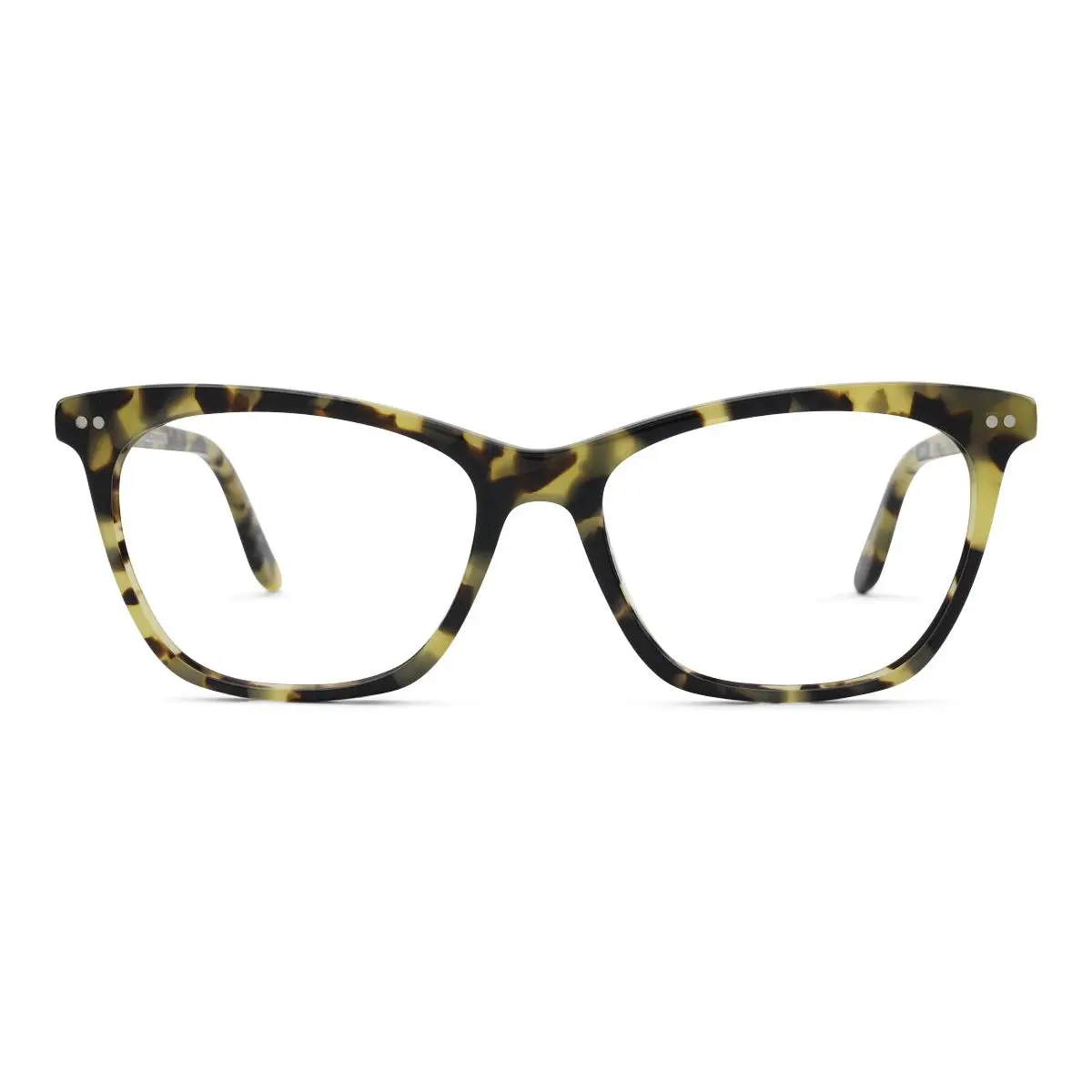 SEE 0702 Core Wire Eyewear Frames - Custom Etched, Retro Rivets, Stylish Eye Fashion Accessory Wire Glass Frames