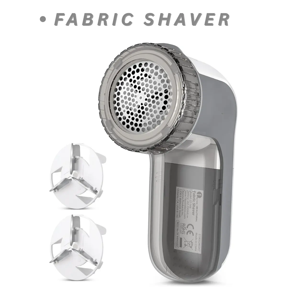 Fabric Shaver and Lint Remover,Sweater Defuzzer with 2 Speeds, Replaceable Blades, Battery Operated Clothes Fuzz Remover for Sweaters, Blankets, Upholstery, Furniture, and More, Lint remover, Pill remover for clothes