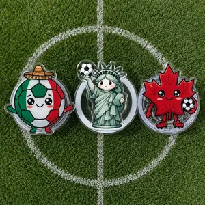 CHAMPIONSHIP WC Phone Grip - Cute International Tournament Mascot Phone Stand, Gift For Sports Lovers & Mobile Accessory Gift Cord
