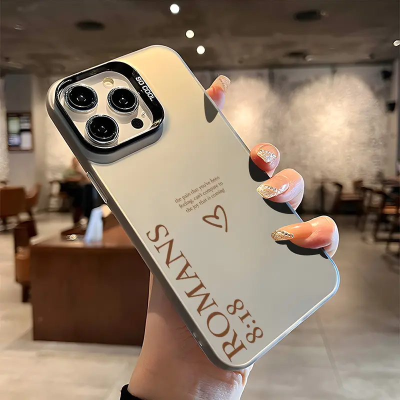 Heart ROMANS 8:18 Christian Quote Aesthetic Phone case for iPhone 16 Pro Max 15 Plus 14 13 12 11 XR XS Beautiful Gift Selection Anti-Scratch Shockproof Pocket-Friendly durable Cover