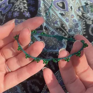 Four Leaf Clover Bracelet - Lucky Green Leaf Design for Everyday Wear, Stylish & Versatile, Comfortable Fit, Durable Material, Perfect for All Occasions