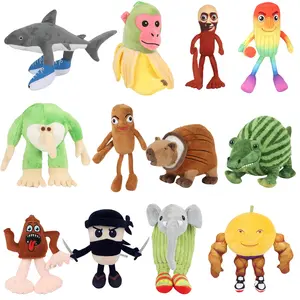 Tung Tung Tung Sahur Plush Tralalelo Tralala, Soft Stuffed Animal Toy, Cute Anime Plushie, Funny Game Character Doll for Holiday & Birthday Gifts, Soft Stuffed Figure