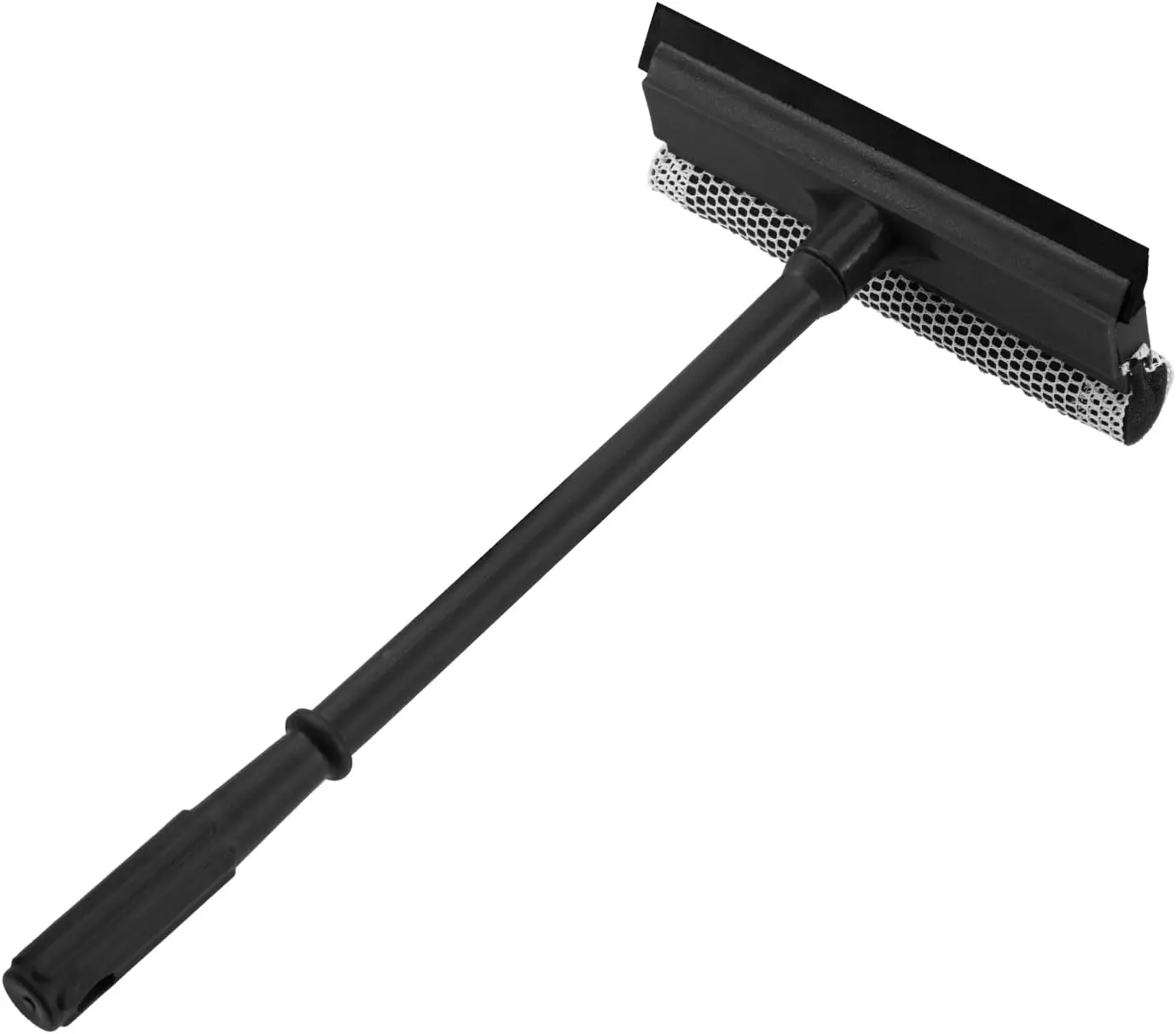 15.9" Window  for ,2 in 1 Window Cleaner with Long Stainless Steel Handle,Sponge   for Gas Station, Glass,Shower,Outdoor High Window Cleaning (15.9")