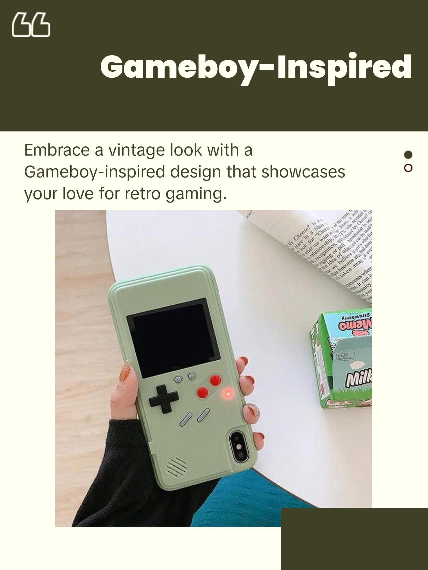 iPhone Nostalgia Gameboy Case