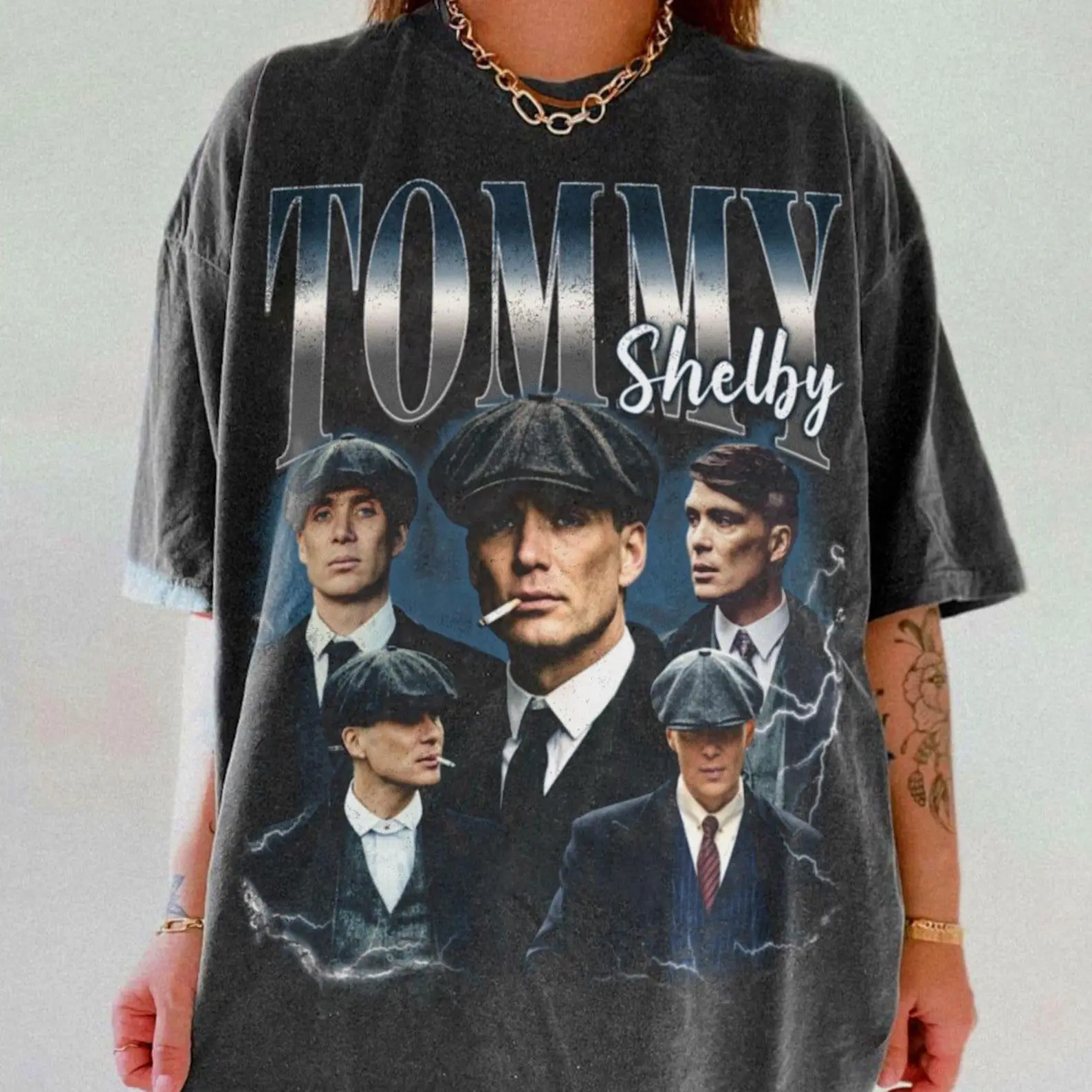 Peaky Blinders Tommy Shelby Shirt, Vintage TV Series Fan Gift Peaky Blinders Tommy Shelby Shirt, Vintage TV Series Fan Gift