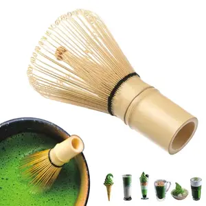Bamboo Matcha Whisk Green Tea Powder Brush Grinder Matcha Chasen Mixer Stirrer Reusable Tea Whisk Teaware Tea Tools