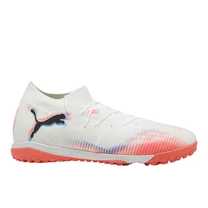 PUMA Mens Future 8 Match Turf Soccer Cleats  - White