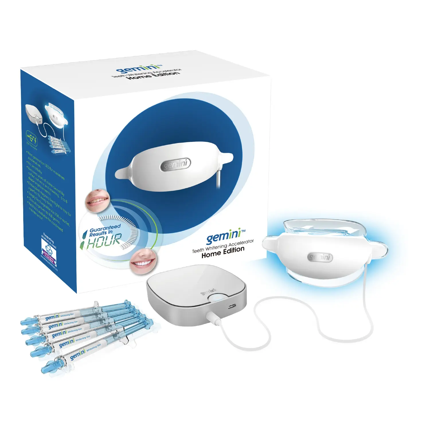 Gemini Teeth Whitening Accelerator Home Edition