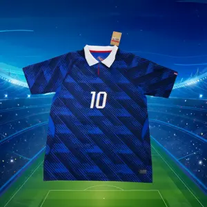 2026 Home #10 Mbappe Blue Short-Sleeve Football Jersey