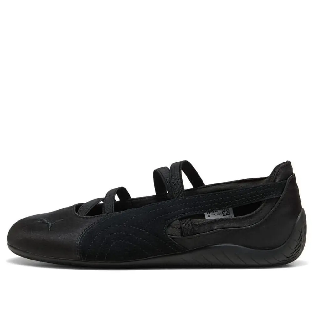 (WMNS) PUMA Speedcat Ballet 'Black Cool Dark Grey Satin' 404383-01