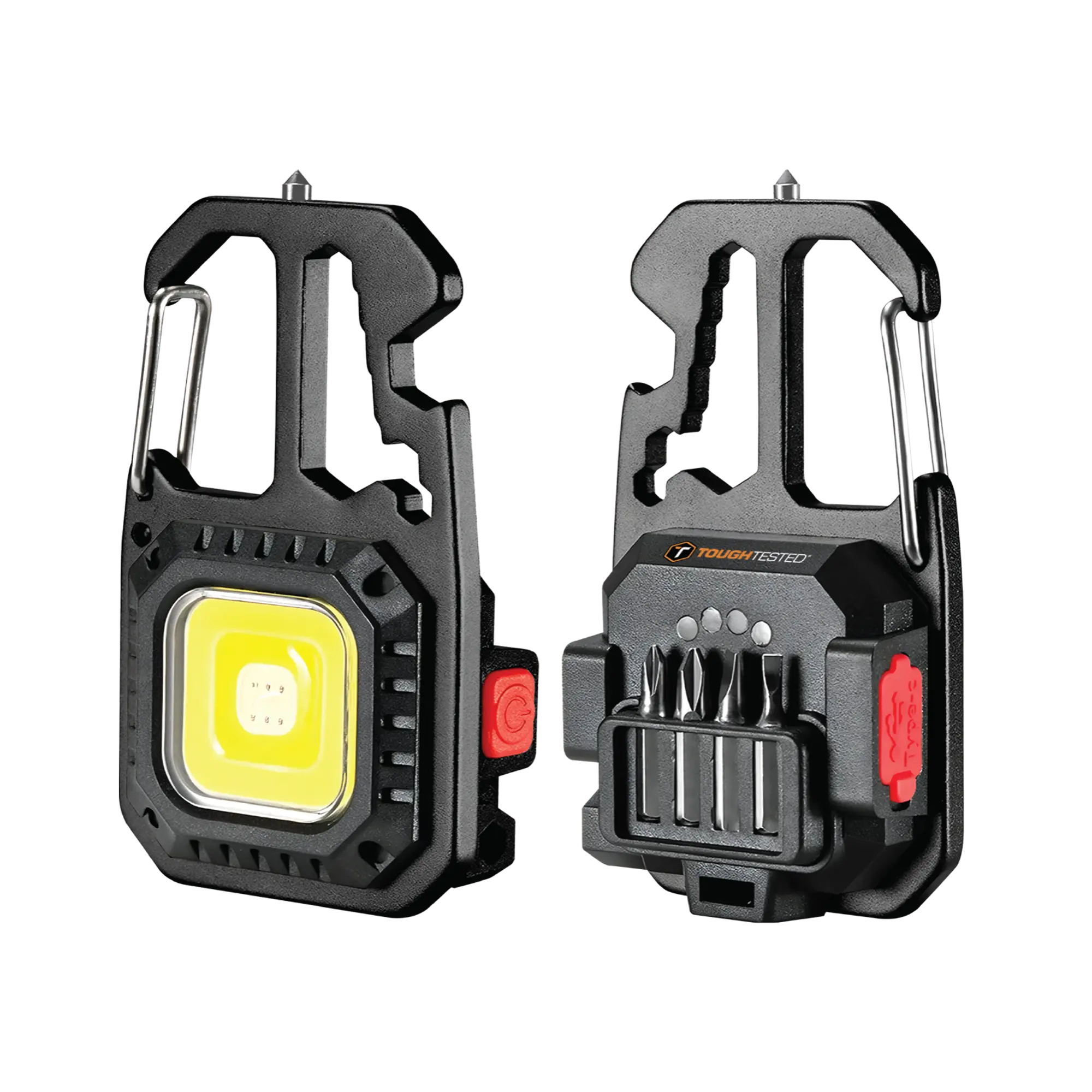 ToughTested Outdoor Keychain Multi-Tool Keychain-friendly design for everyday carry