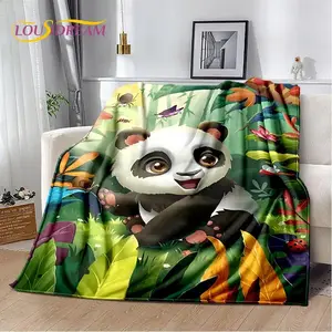 3D Cartoon Panda Blanket – The Only Throw That Makes You Want to Hug a Bear All Day