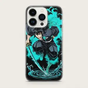 Anime Aesthetic Phone Case – Japanese Style Illustration iPhone Cover, Matte Shockproof