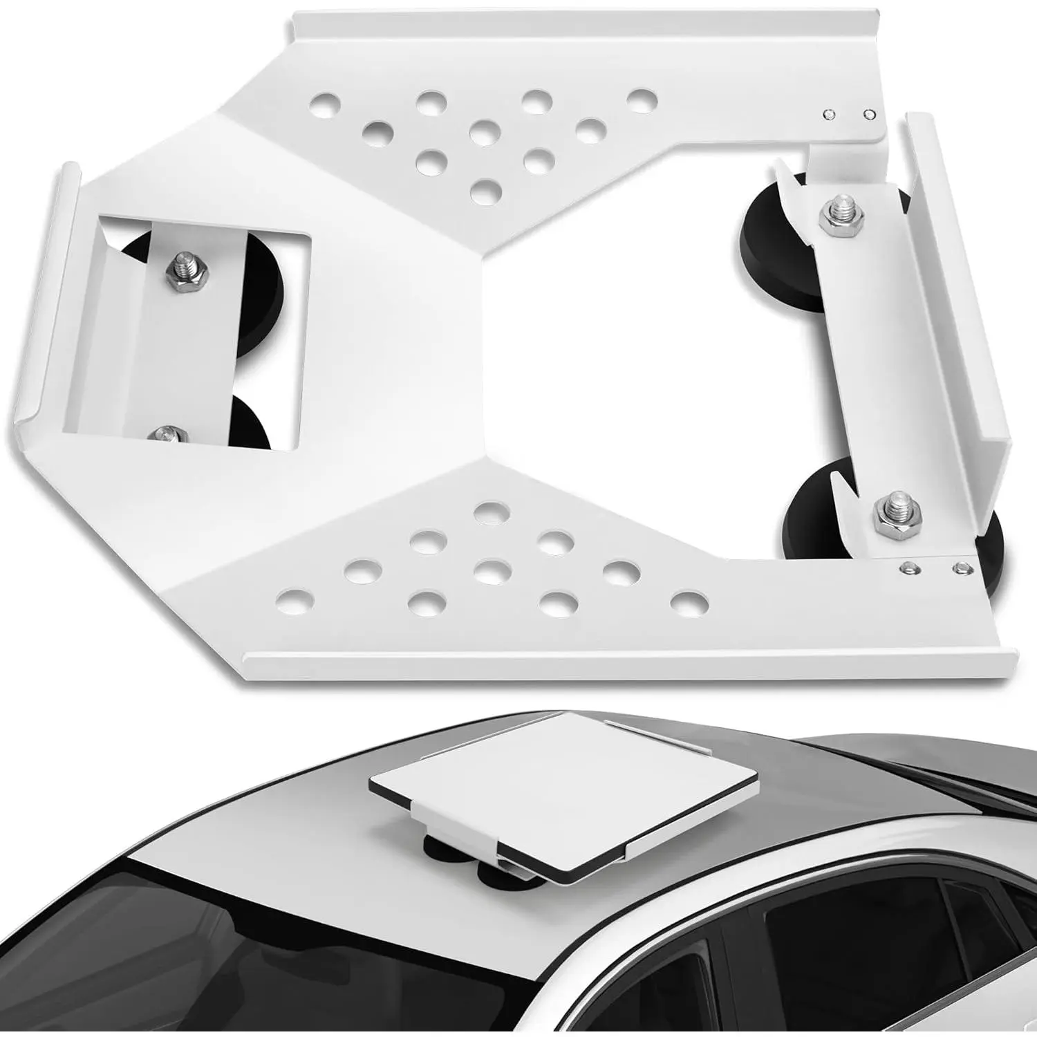 for Starlink Mini  Roof Mount   Mount Kit Starlink Mini Accessories Bracket Flat Rv Trailer Roof Rack Quick Mobility, Suction Cup
