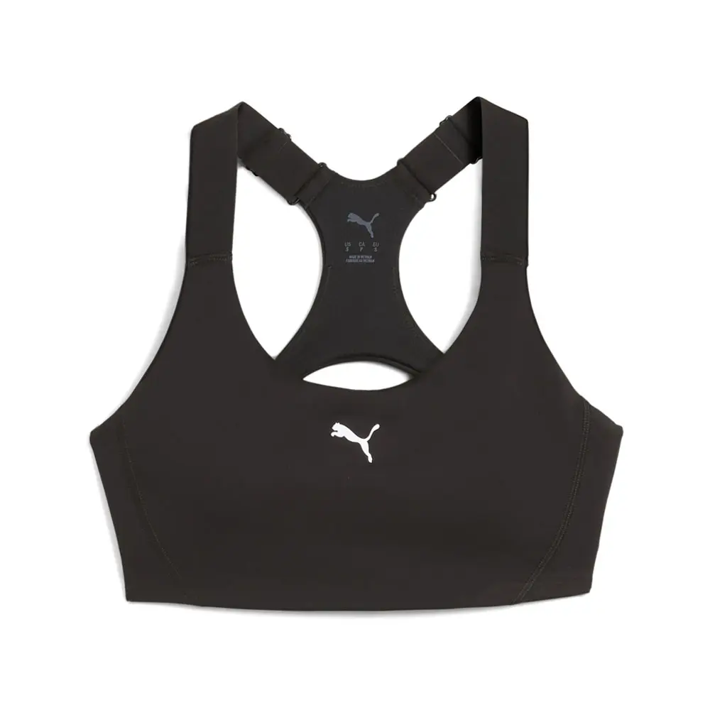 PUMA Womens 4Keeps Adjustable Sports Bra Casual Casual - Black